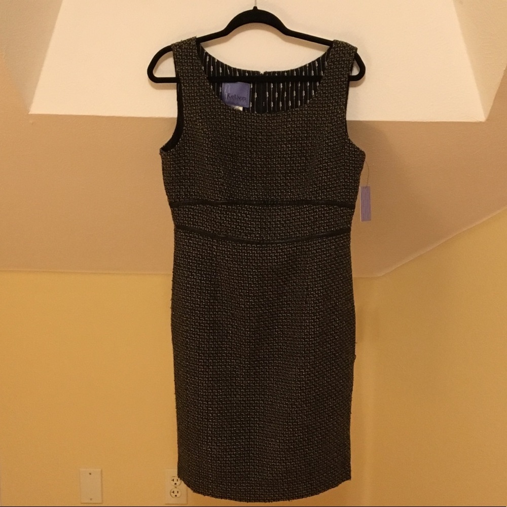 Kay Unger Tweed sleeveless dress/jumper, size 12